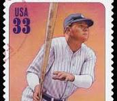 Babe Ruth Postage Stamp 